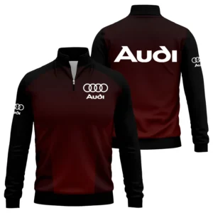 Audi Exclusive Logo Quarter-Zip Sweatshirt OUFAQTZ3D0819002AUZ - Audi Sweatshirt