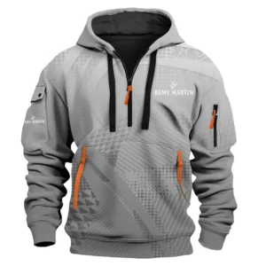 Rémy Martin Exclusive Logo Hoodie Half Zipper OUEUHDZ007RYZ - Rémy Martin Hoodie