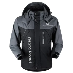 Pernod Ricard Exclusive Logo Outdoor Charging Suit Plush Waterproof Windproof Jacket Detachable Hood OUEUPCS2705PRZ - Pernod Ricard Jacket