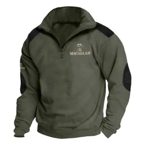Macallan Exclusive Logo Tactical Quarter-Zip Sweatshirt OUEUSCS2705MCZ - Macallan Sweatshirt