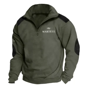 Martell Exclusive Logo Tactical Quarter-Zip Sweatshirt OUEUSCS2705MTZ - Martell Sweatshirt